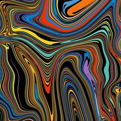 Obraz premium abstract Colourful line
