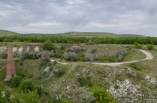 the road to Stepan Razin's Cliff