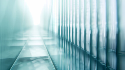 Reeded glass effect minimalist abstract background.