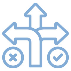 Decision Icon Element For Design