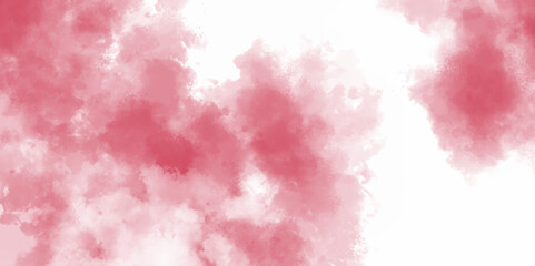 soft pink sky with grey clouds and blurred pattern background. pastel watercolor background. Grunge and textured banner with free copy space. Abstract illustration with colorful gradient clouds.