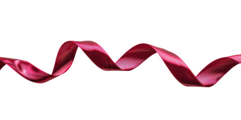 Ruby color ribbon isolate on transparent png. Holiday Edition, Ribbon.
