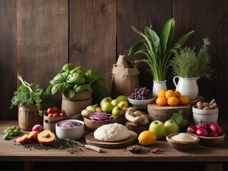 vegetables and fruits