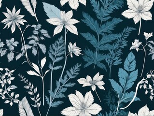 seamless floral background