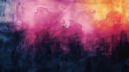Fototapeta premium Contrast in Motion: Watercolor Ripples on Black Ink