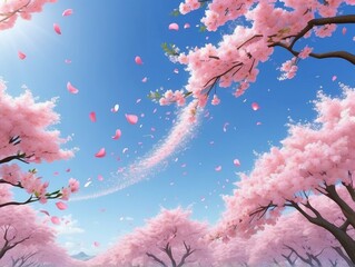 cherry blossom in spring