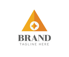 Fototapeta premium Triangle logo icon design template elements.Usable for Branding and Business Logos. 