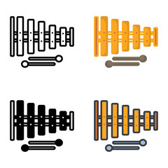 The Bell Lyra icon showcases a percussion instrument used in marching bands and orchestras for melodic tunes.