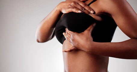 Cancer screening and massage therapy for pregnant women with breast pain