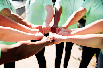 Diverse Volunteer Group