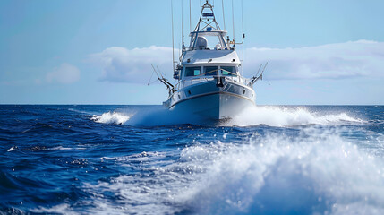 Deep Sea Fishing Expedition on a Sophisticated Vessel