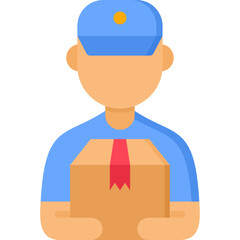 Delivery Man Icon