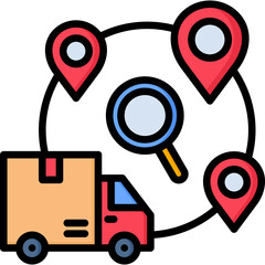 Shipment Tracking Icon