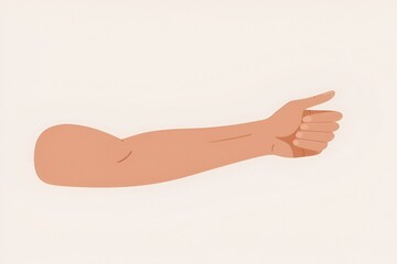 Human hand illustration