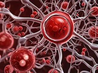 3d rendered illustration of a virus