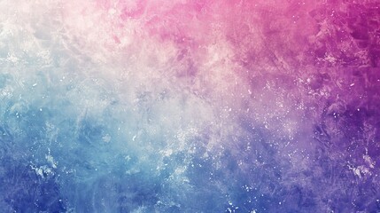 Fototapeta premium Blue, purple, pink, and white gradient with a grainy, noisy texture, creating a dynamic background ideal for banners and header designs
