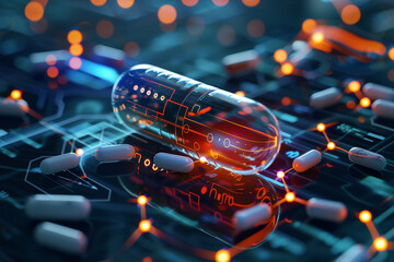 AI-driven drug development accelerates new therapies.