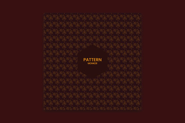 Obraz premium floral pattern design template 