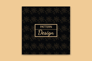 floral pattern design template 