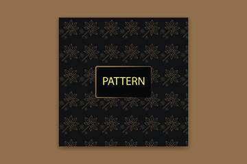 floral pattern design template 