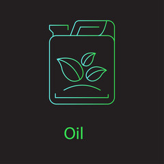 Biofuel Icon - Renewable Fuel Source, Sustainable Energy, and Eco-Friendly Alternative Illustration.