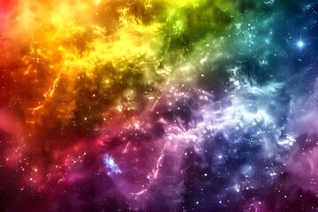 Fototapeta premium High resolution nebula and galaxy background 