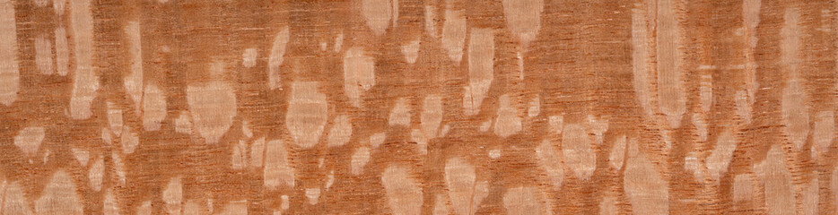 Nacre veneer with abstract patterns and warm coppery tones
