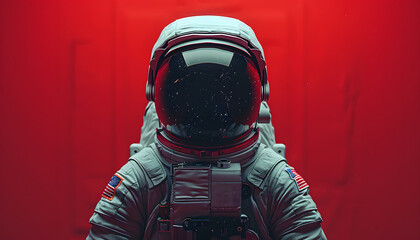 astronaut in space