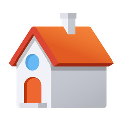 house icon on white background
