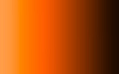 Abstract image wallpaper of orange and black gradient background
