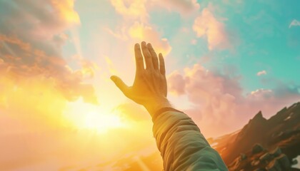 Conquering the Heights: A Symbol of Success and Adventure