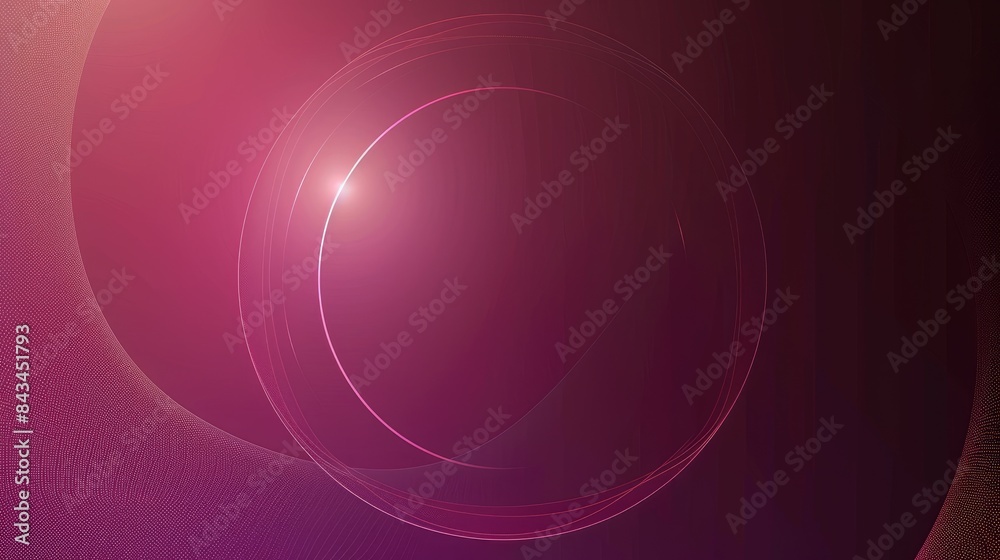 Fototapete elegant gradient background with subtle geometric shapes, providing a spacious area for text in the 