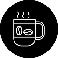 coffee cup Icon Style