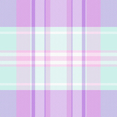 Textile fabric vector of tartan background seamless with a plaid check texture pattern.