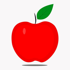 Red apple vector design