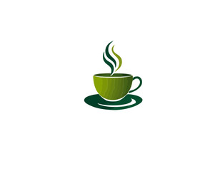Obraz premium Tea logo, herbaciarnia, herbata logo, logo herbaciarni