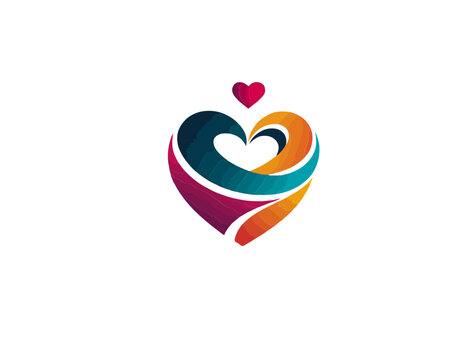 Serce logo, heart logo, miłość logo, couple logo, heart, love logo