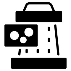 Grater solid icon symbol sign from modern recipe collection in solid style for mobile concept and web apps design. Cooking and kitchen related vector line icon.