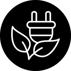 Green Energy vector icon style