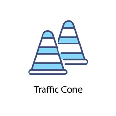 Traffic Cone vector icon