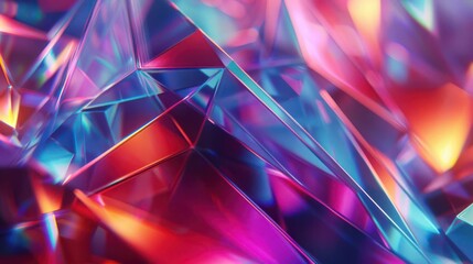 Futuristic holographic abstract background