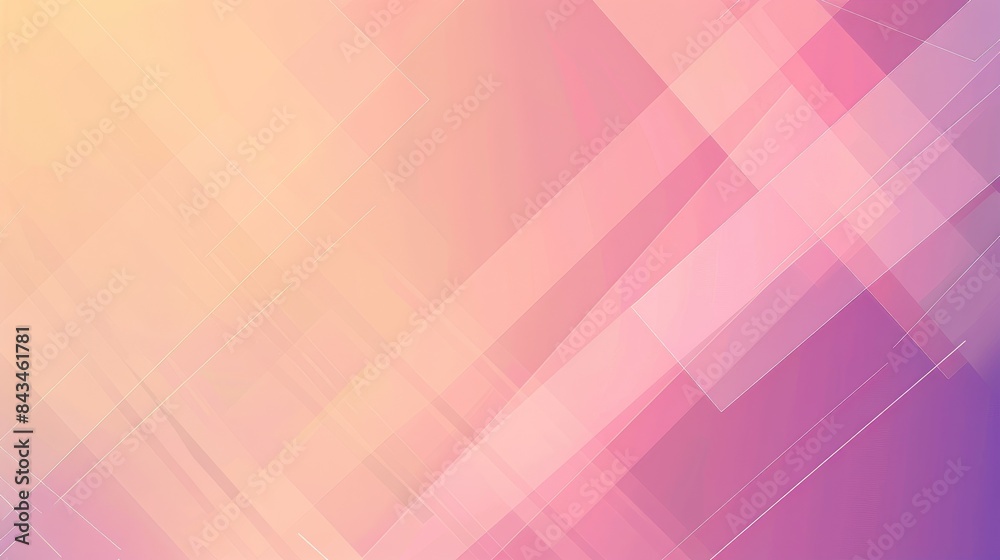 Poster sleek gradient background with geometric lines and shapes, leaving room for text in the lower third 