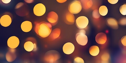 Obraz premium Abstract Bokeh background, party glow light background