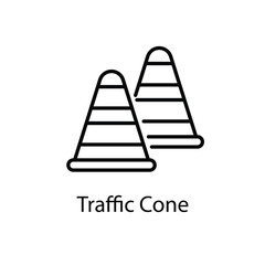 Traffic Cone vector icon