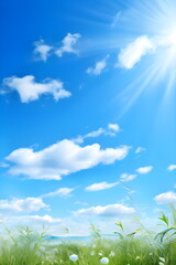 Obraz premium summer sky