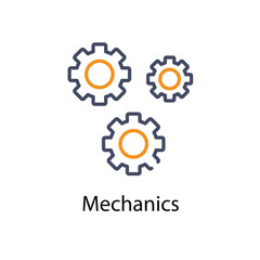 Mechanics vector icon