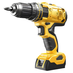 Versatile Hammer Drill Isolated On Transparent Background