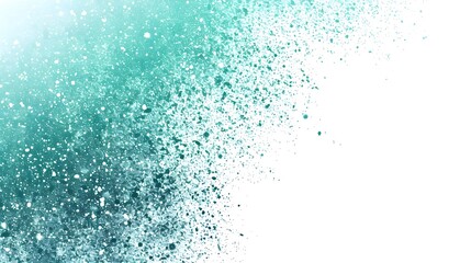 Fototapeta premium Elegant Teal and Turquoise Gradient Abstract Background for Tech Promotions