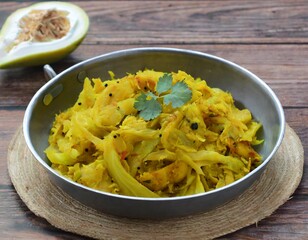 Patta Gobi Sabji OR Cabbage sabzi
