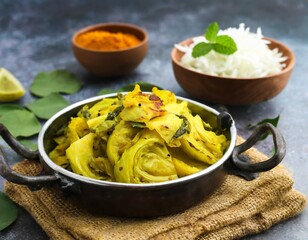 Patta Gobi Sabji OR Cabbage sabzi